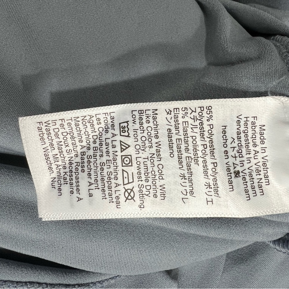 J.Crew Light Slate Ruched Sleeveless Shell - Picture 5 of 7